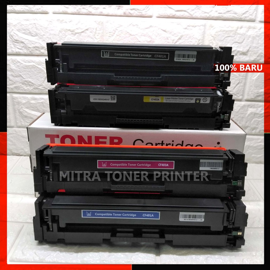 Toner Compatible 201A Untuk Printer HP Color LaserJet Pro M252dw,M277dw,M277n 1 set CMYK