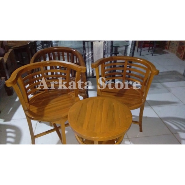 Kursi Teras Kayu Jati Minimalis free ongkir Shopee Kursi Teras Kayu Jati Minimalis free ongkir Shopee