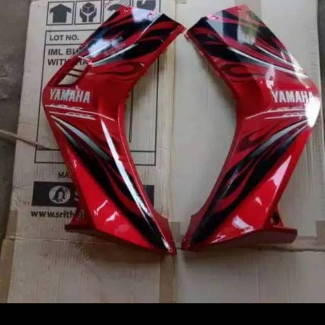 Sayap bawah jupiter mx lama tahun 2005-2009 plus striping warna merah