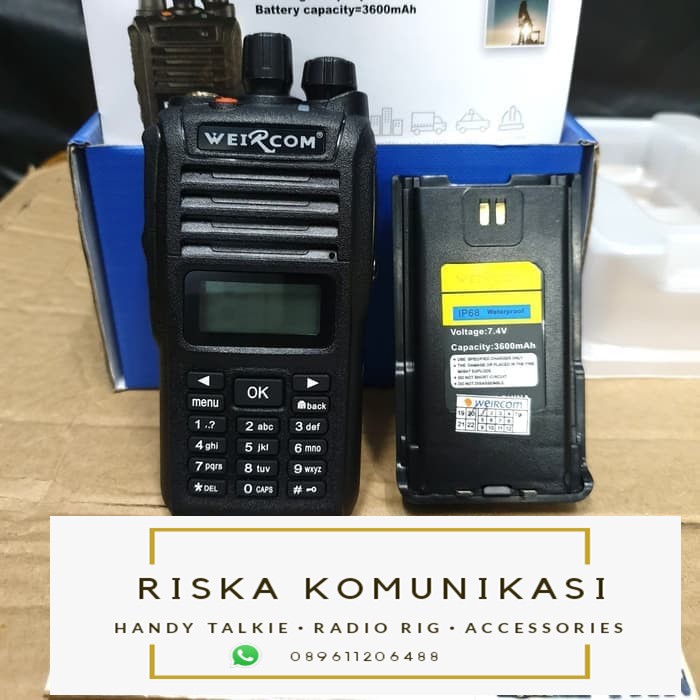 HT WEIRCOM WR808 VHF WATERPROOF TERMURAH