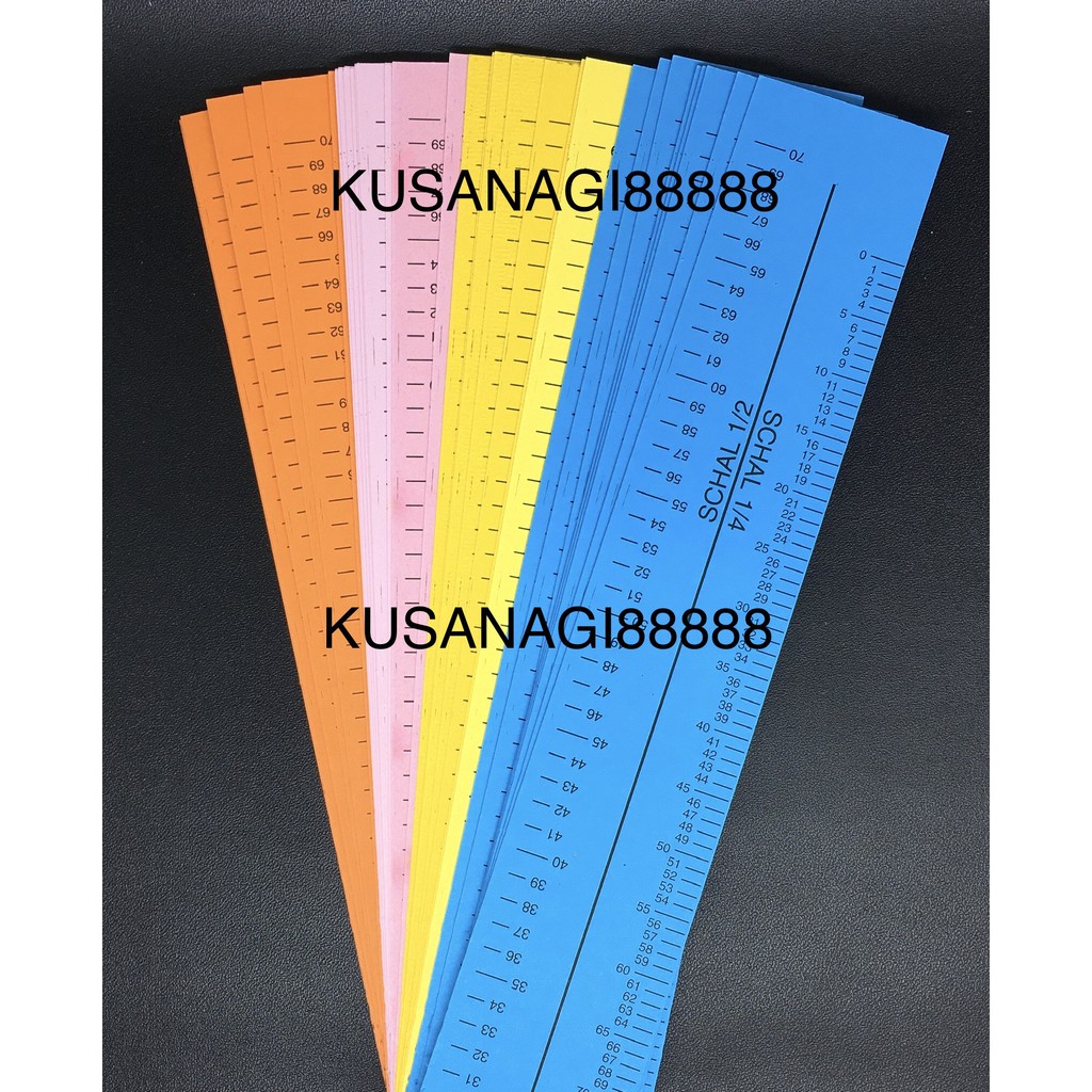 Skala Kain/ Skala Kertas/ Skala Jahit/ Skala Baju/ Skala Pola