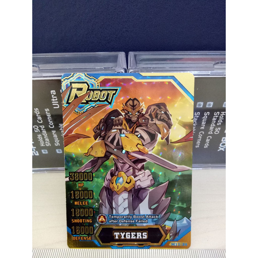 Hero of Robots NGV5 Gold Robot Tygers