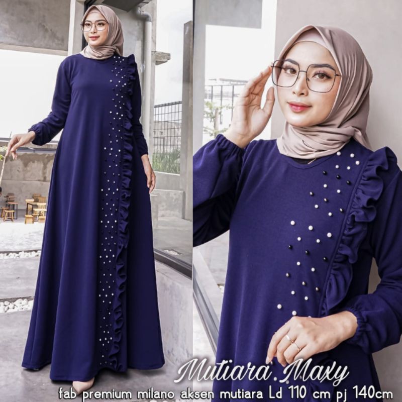 Mutiara Maxy - Gamis Milano Premium Mutiara LD110 / R.20 - 229-5671