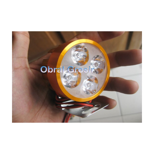 Dijual Lampu Tembak Sorot Led 4 Mata Luxeon 3 Mode Normal Redup Strobo Limited