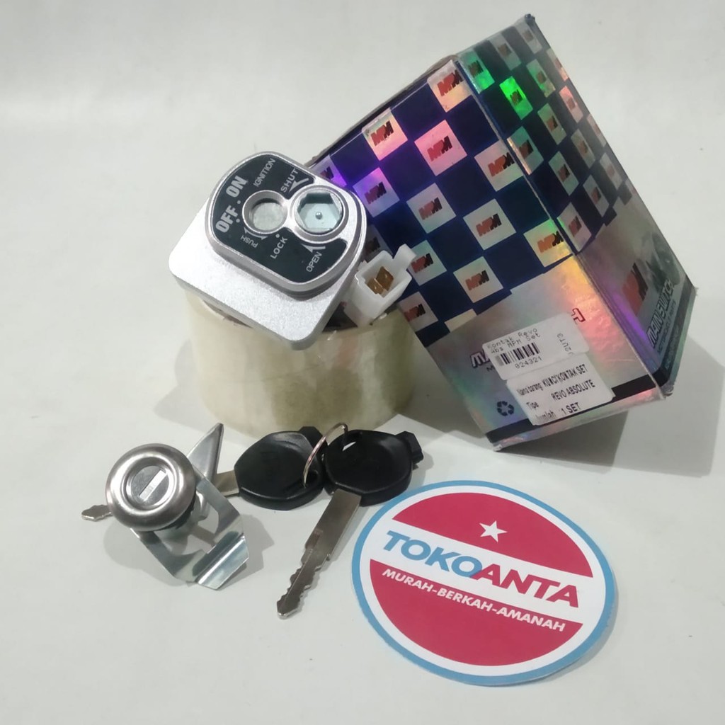 Kunci Kontak Motor Set Kunci Jok Honda Revo Absolut Absolute