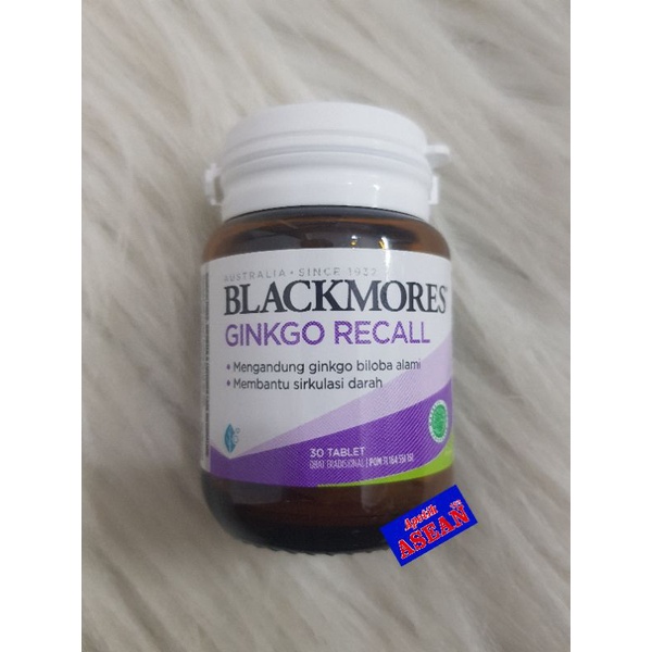 Blackmores GINKGO RECALL ISI 30 TABLET