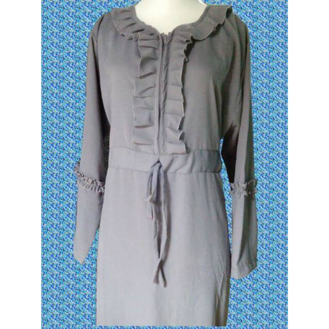 Set Gamis syar'i + jilbab sepaha + cadar tali