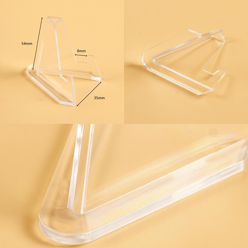 2pcs Stand Display Holder Koin Medali Koleksi