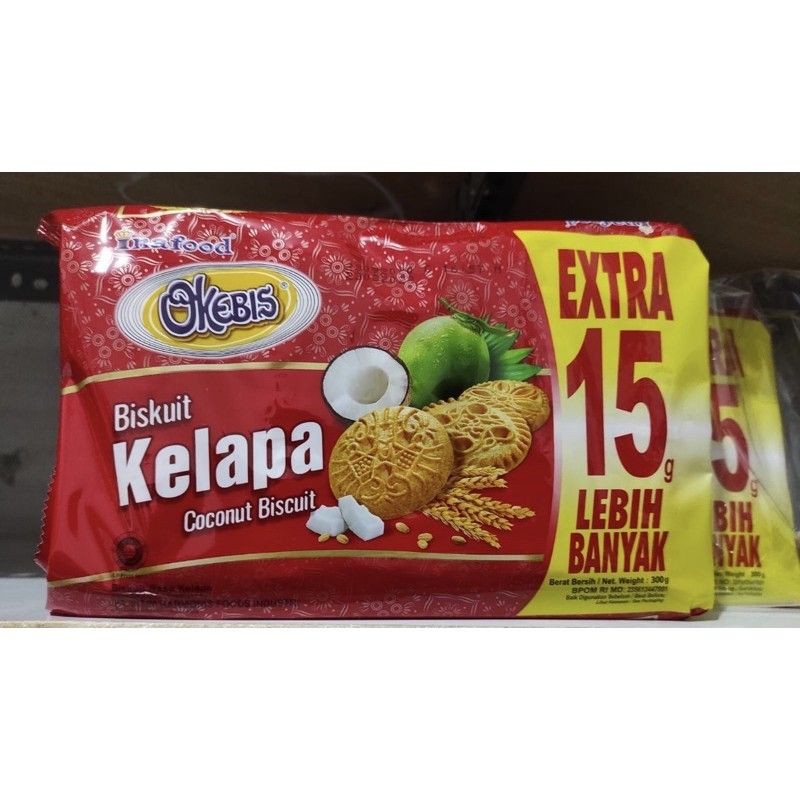 

OKEBIS BISKUIT KELAPA 300GR