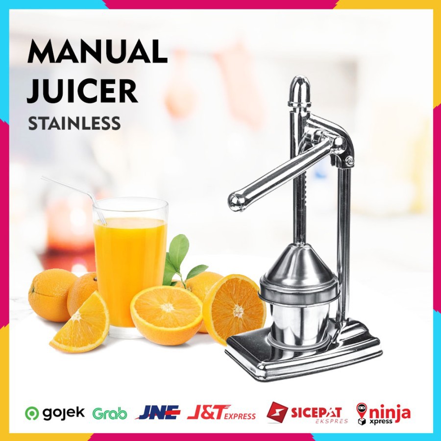 Mesin Alat Peras jeruk Manual Stainless / Hand Press Juicer