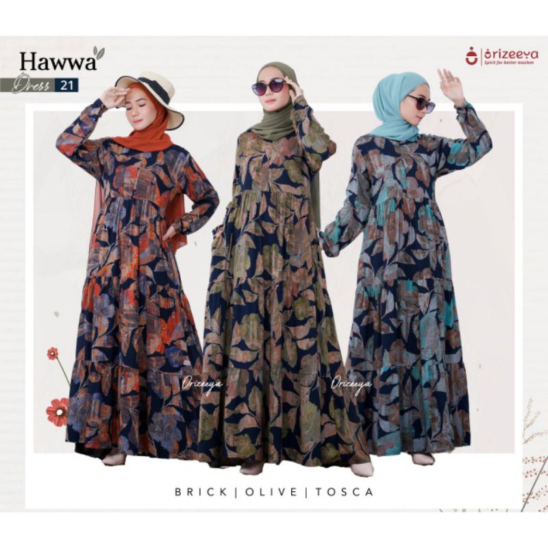 HAWWA DRESS by ORIZEEYA