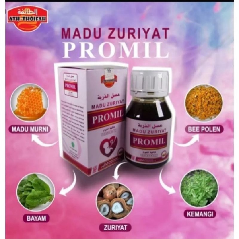 

madu PROMIL zuriat 350gr/ madu zuriat at thoifah