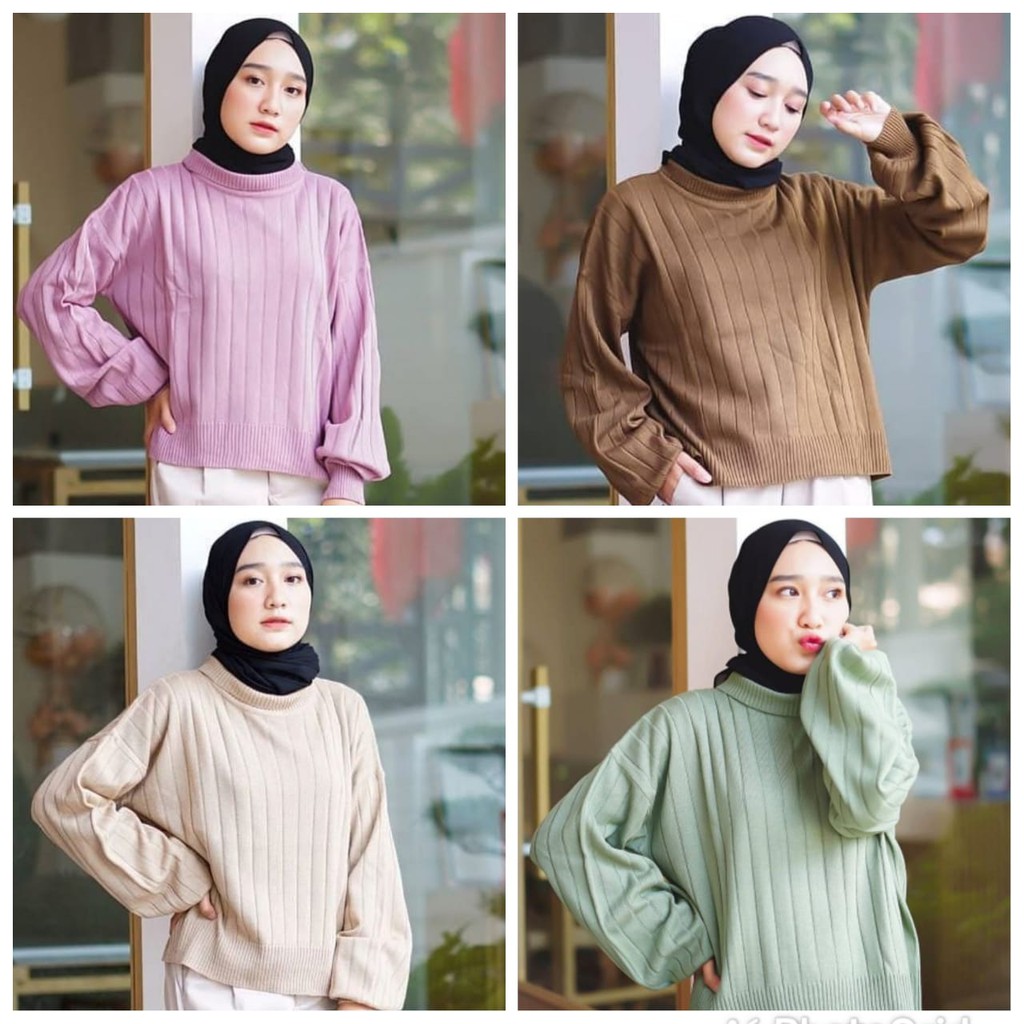 RX FASHION CARDY ARSILA RAJUT  CARDY OUTER  WANITA  