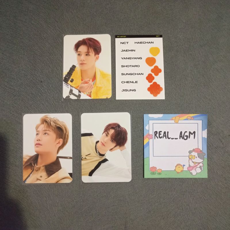 READY STOCK OFFICIAL NCT PC Photocard Departure Resonance MD DIY My Artist Card Pack Lee Jeno Nono M