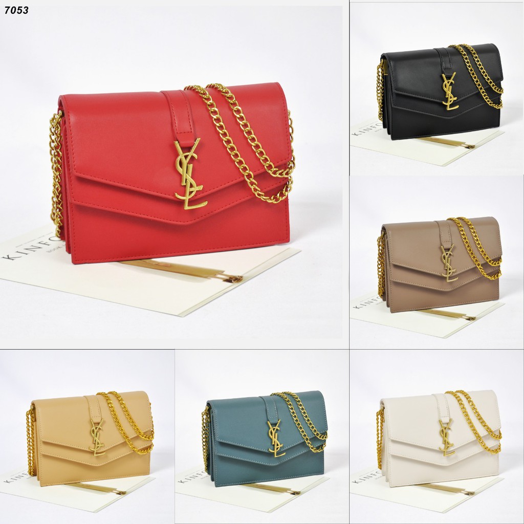 TAS SELEMPANG YSL TAS WANITA TAS SELEMPANG TAS CANTIK TAS FASHION FASHIONABLE GOOD QUALITY IMPORT