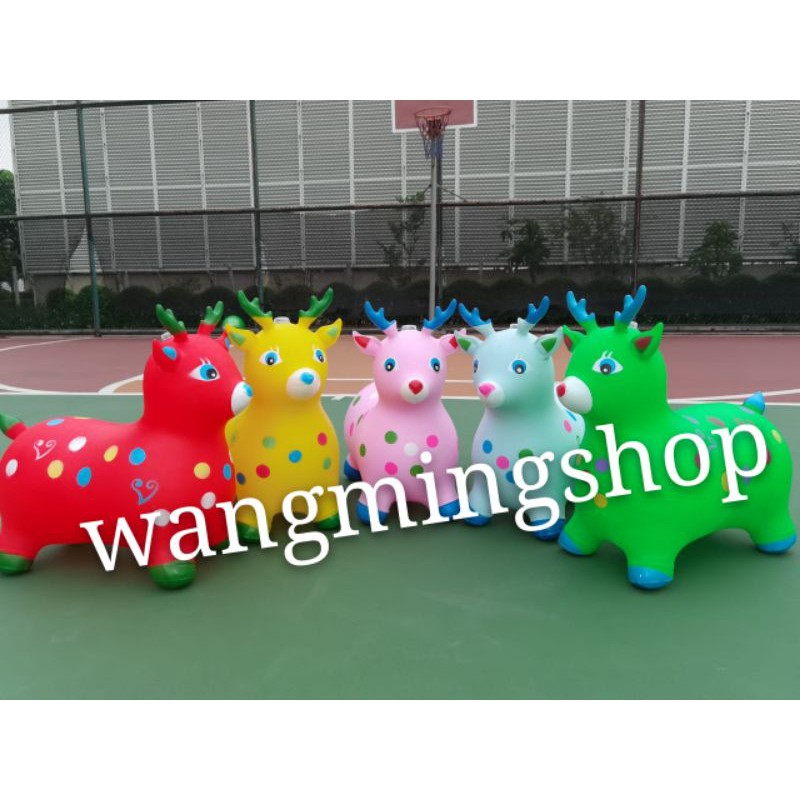 animal jumping musik lampu A+ rusa