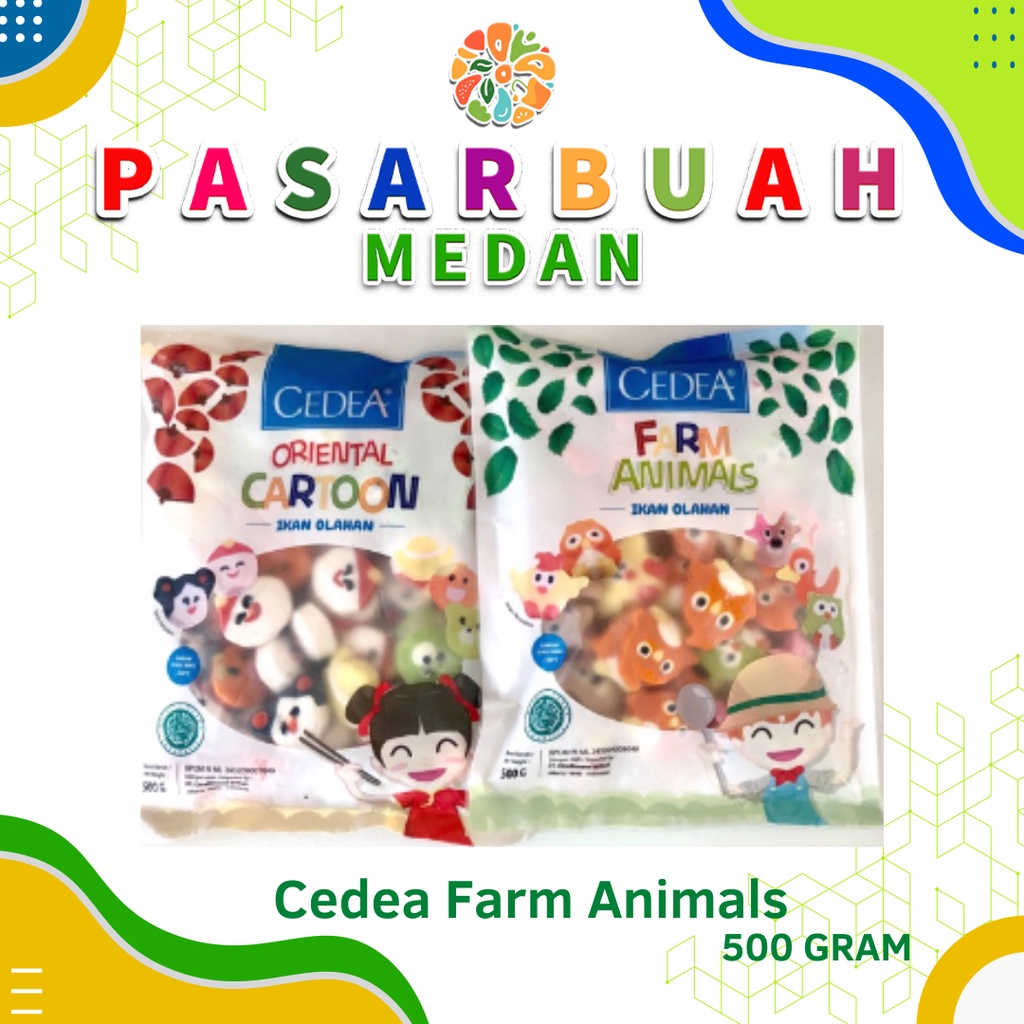 

Distributor CEDEA FARM ANIMALS / Ikan Olahan 500 Gram Pasar Buah Medan