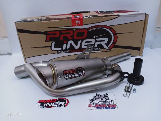 Knalpot PROLINER PRO LINER TR1 Titan Honda CB 150 R - CB150R - CB150 R