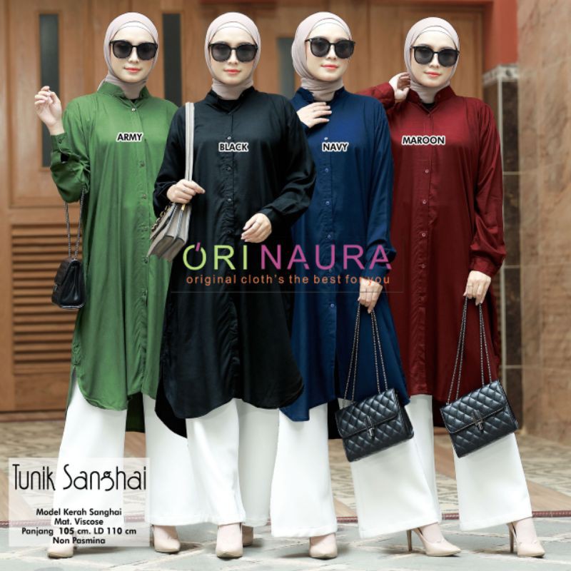 TUNIK SANGHAI | ORI NAURA
