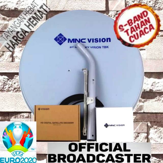 PAKET PARABOLA MNC VISON INDOVISION TANPA BULANAN DECODER SAMSUNG