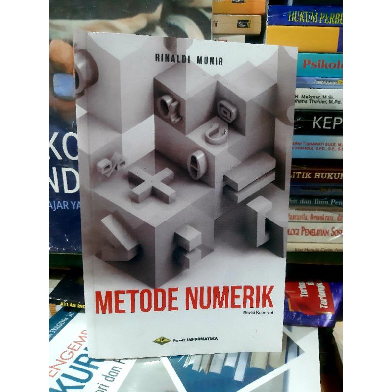 Jual Buku Metode Numerik Rinaldi Munir Indonesiashopee Indonesia