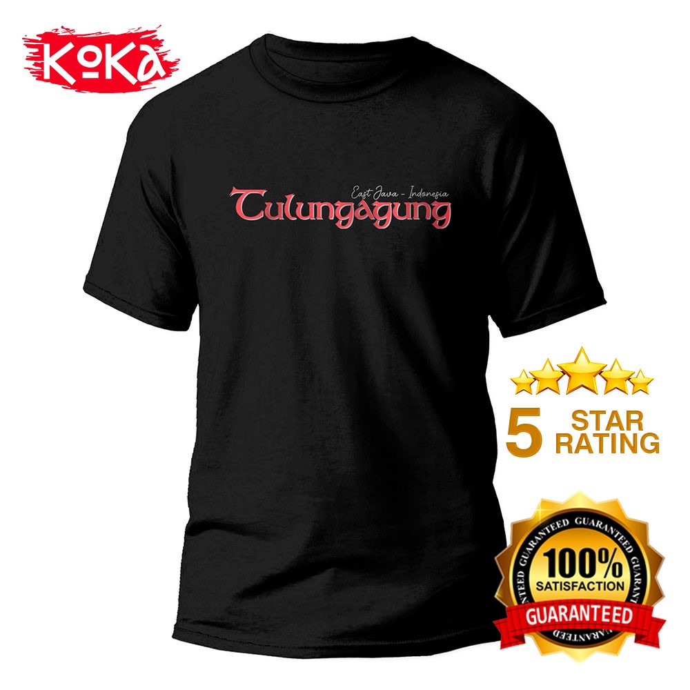 T-Shirt Distro Premium - TULUNGAGUNG - Kaos Khas Tulungagung - TLG2