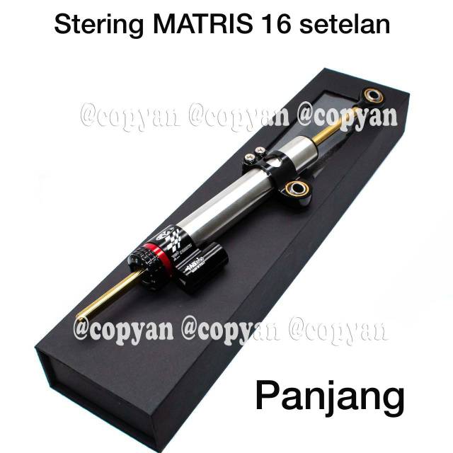 Jual Steering Dumper Matris Panjang Pendek Stelan Stabilizer Stang Atas Steering Damper