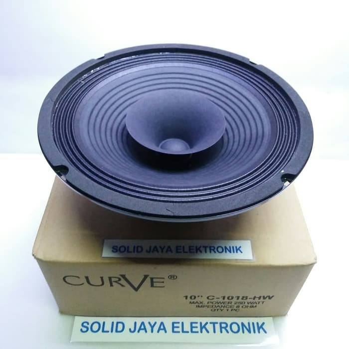 Speaker Curve 10 INC 10&quot; Speaker FullRange Full Range Curve C-1018-HW 10INC