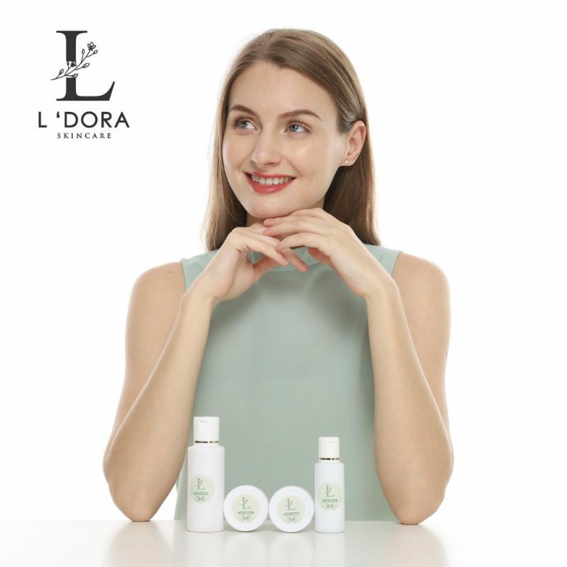 paket wajah ldora skincare ldora krim klinik L'dora