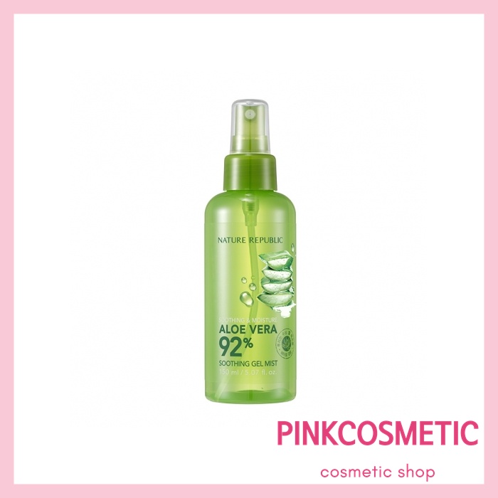 Nature Republic Soothing &amp; Moisture Aloe Vera 92% Soothing Gel Mist
