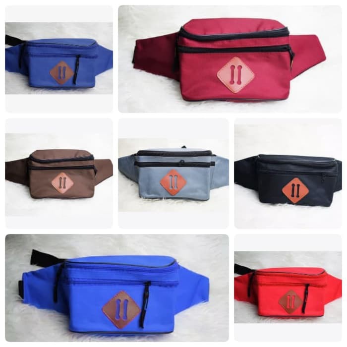 TAS SELEMPANG PRIA WAIST BAG SIMPLE PRIA TAS PINGGANG SLING BAG