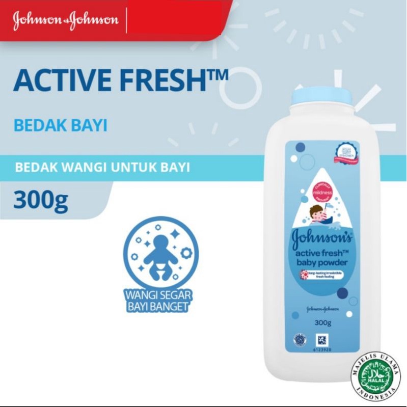 JOHNSON'S Active Fresh Baby Powder