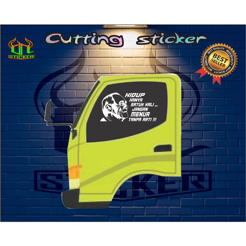 stiker siluet kata kata kaca mobil truck stiker mobil pickup stiker siluet cewek cuting stiker silue