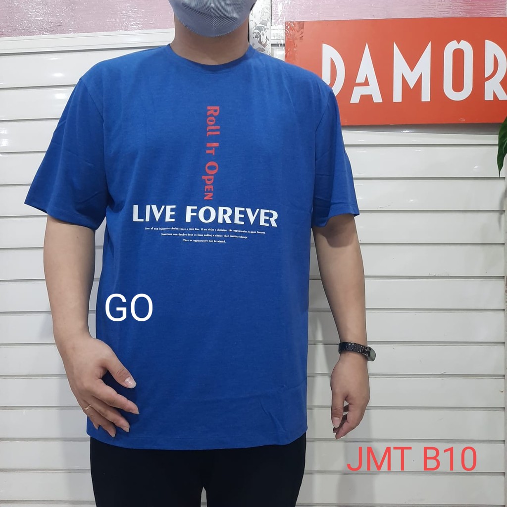 gof B2 DAMOR (CRESSIDA) 3XL Jumbo Extra Size Big Size Misty Kaos Oblong Baju Distro Kaos Dakwah Pria