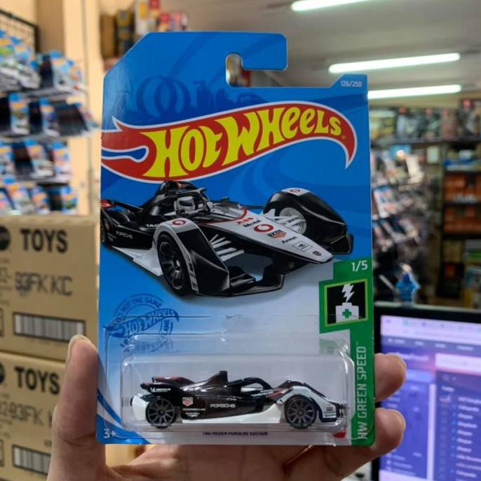 Unik Hotwheels Tag Heuer Porsche Formula E Gen 2 Car - Lot K 2021 Trendi