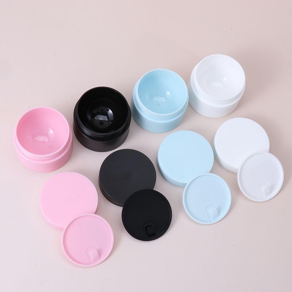 TOP 1Pcs Makeup Jar Plastic Travel Bottle Cosmetic Plastic Box Cream Jar