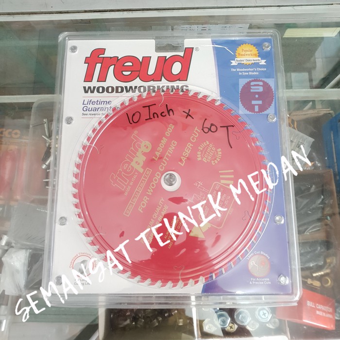 PISAU GERGAJI CIRCULAR SAW BLADE 10" Inch X 60 T GIGI FREUD ITALY