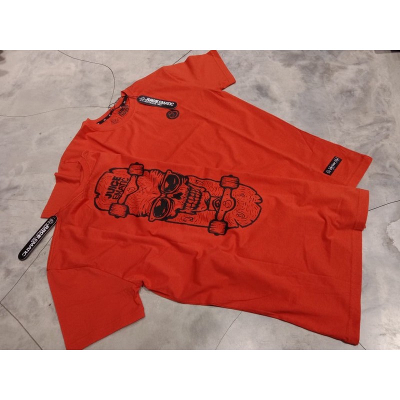 Kaos juice ematic Skull skate red