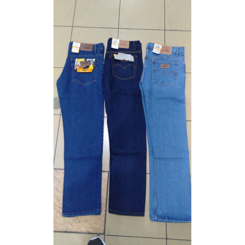celana jeans standar panjang pria distro terbaru