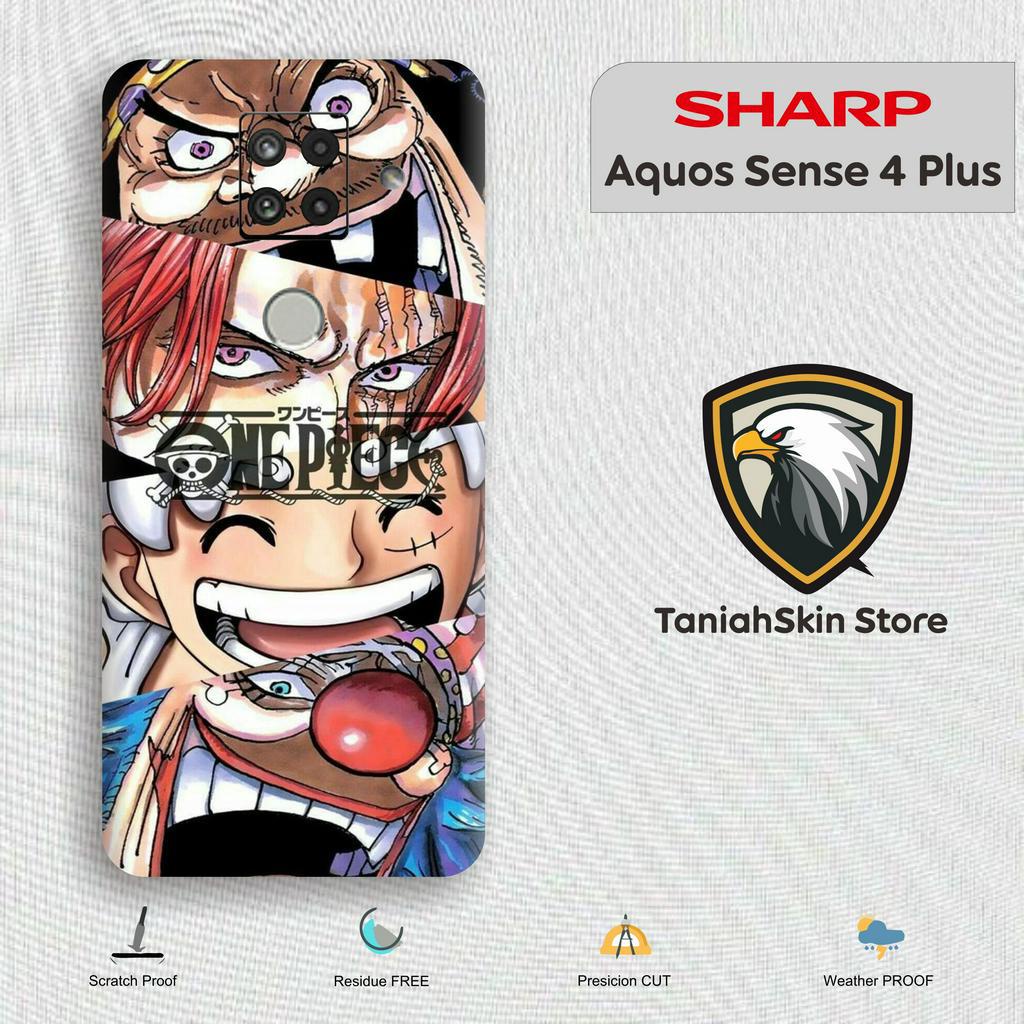 *Buy1Get1* Sharp Aquos Sense 4 Plus Garskin Custom Stiker Bisa COD ( Case Not Included )