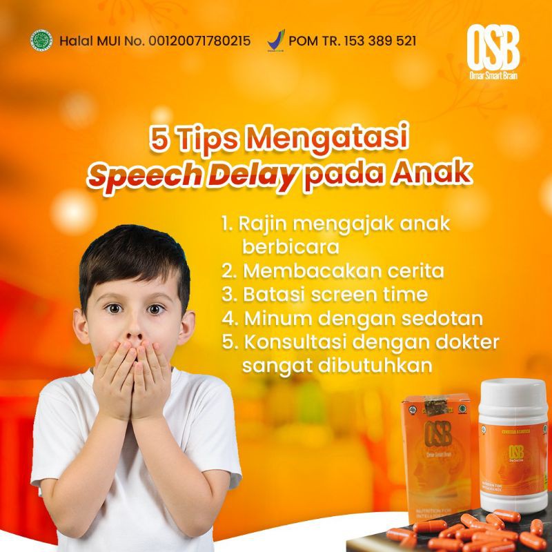 Vitamin Otak OSB capsul 100% ASLI