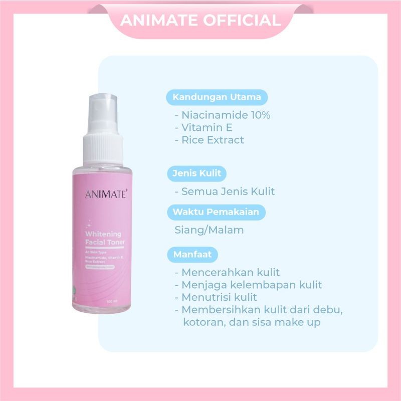 Animate Instant Whitening Series 5in1