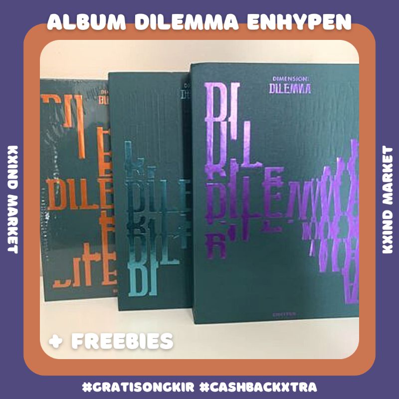Album Dimension : Dilemma Enhypen / album only enhypen / album dilemma / PC enhypen / album bts