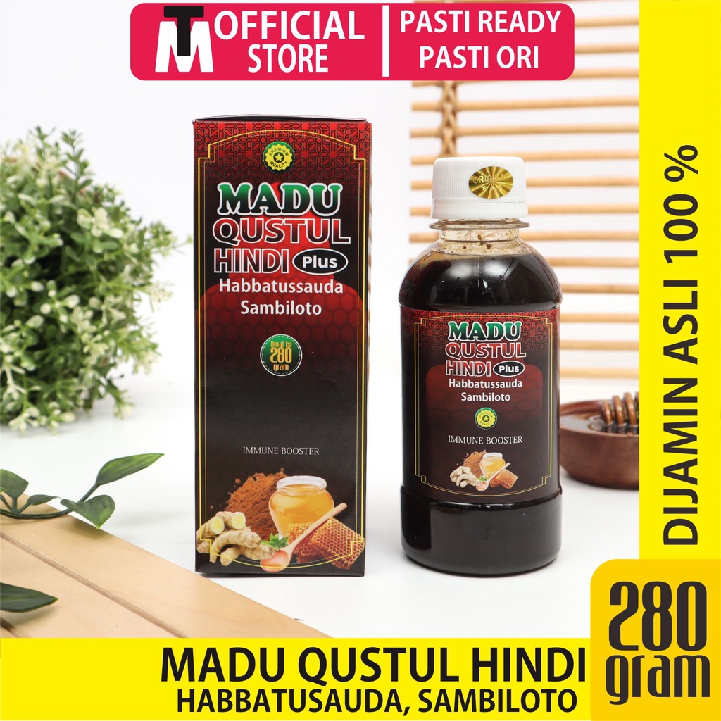 Madu Qustul Hindi Pengobatan Demam Radang Paru 280 gram