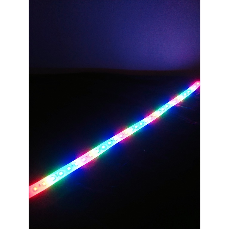 LAMPU ALIS RGB RUNNING FLEXYBLE LED KOLONG PANJANG 30CM UNIVERSAL