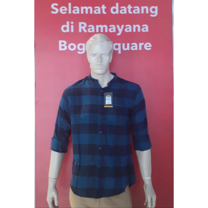 s135 / flanel / kemeja pria