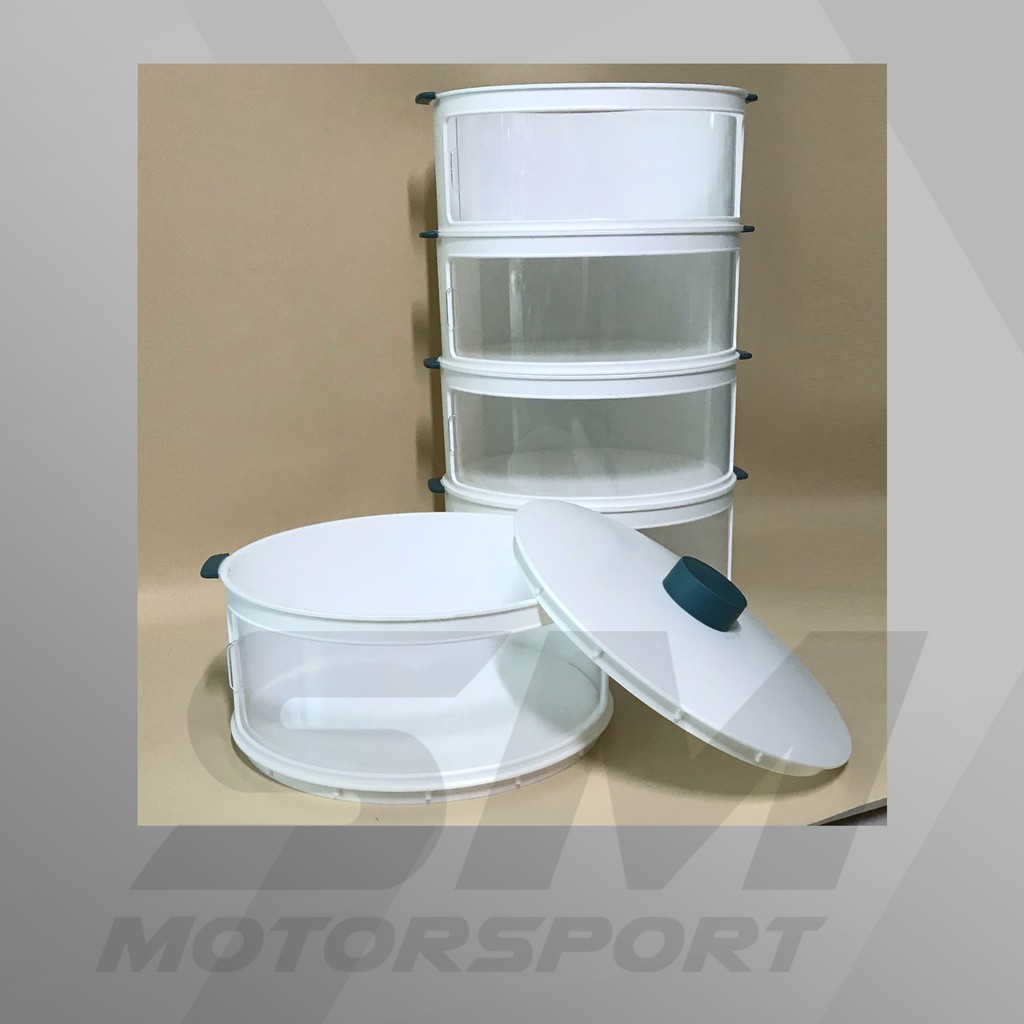 Stackable Food Cover Susun / Rak Dapur Serbaguna 5 Susun