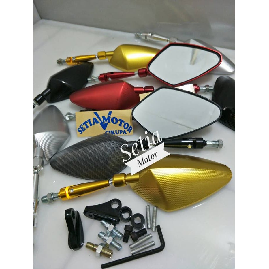 Spion Lipat Variasi Motor Jupiter - Mx - Megapro - Tiger - Rx King - Dll - Variasi Motor