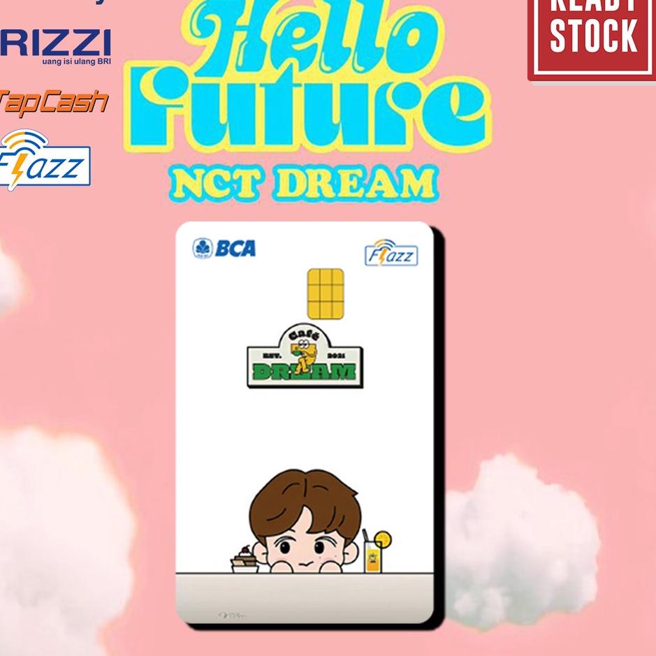 ヤ Emoney mandiri flazz bca gen 2 brizzi tap cash custom NCT DREAM k-pop DREAMER kartu e toll  edit 1
