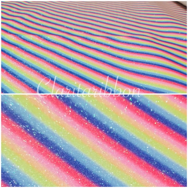 Glitter Rainbow B per 0,5 meter